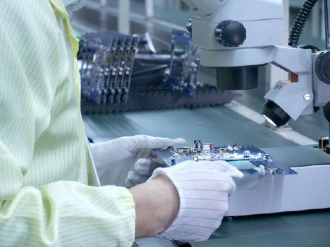 Quality control inspection workshop in Bestech PCBA factory