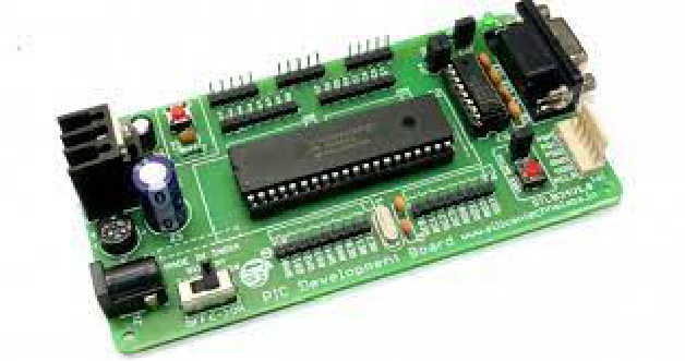 PCB IC programming for microcontroller and firmware downloading