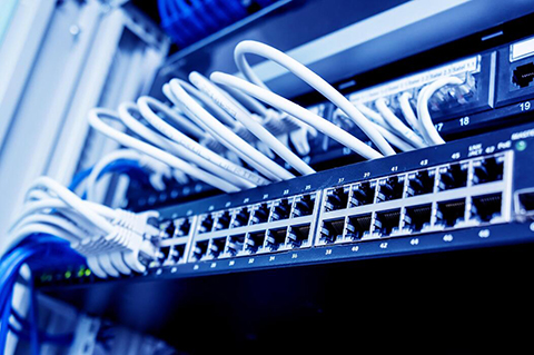 Network router and switch PCB assembly