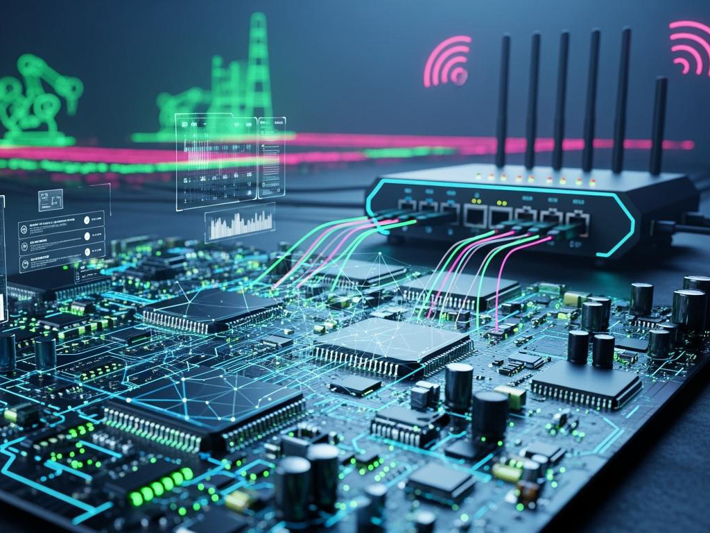 Features of IoT & Wireless PCBA IoT printed circuit board for wireless sensor hardware