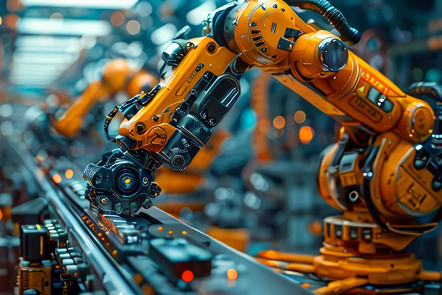 Robotic controller PCB assembly
