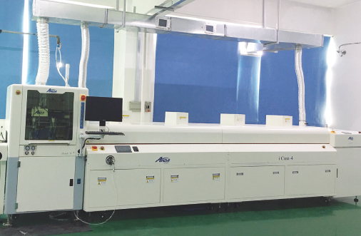 Selective Conformal Coating Line Selective conformal coating production line for circuit boards