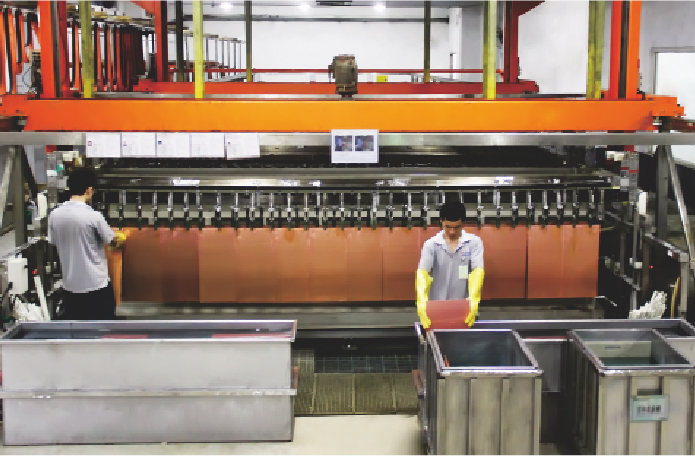 PCB Copper Plating Production Line equipment