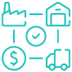 Supply Chain Analytics Supply Chain Analytics Icon