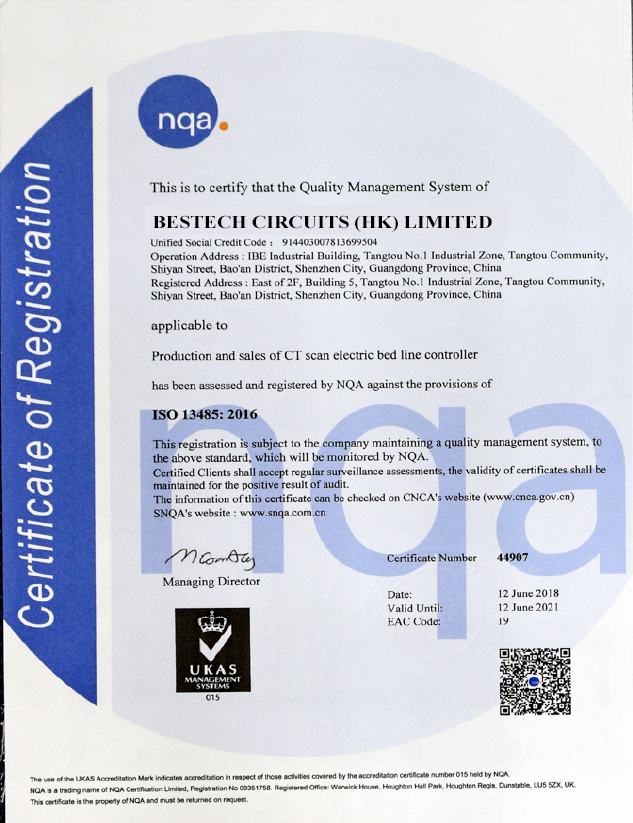 ISO 13485 Certification